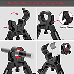 shoXx Zweibein Bipod 23-28cm Aluminium Clamp-On Barrel Mount schwarz Bild 5